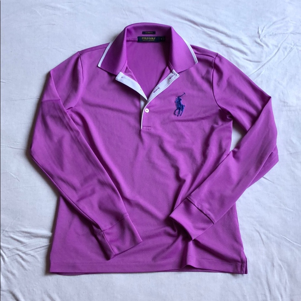 Polo Ralph Lauren gold polo top